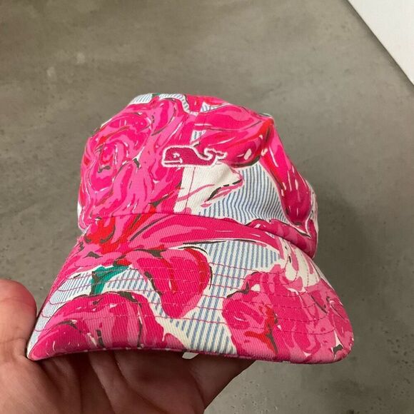 Vineyard Vines Kentucky Derby Rose Hat - Picture 1 of 5